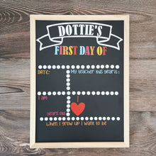 Load image into Gallery viewer, Back to School Blackboard