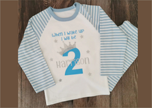 Load image into Gallery viewer, When I Wake Birthday Pj's - Boys