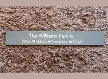 Load image into Gallery viewer, Family Wall Sign