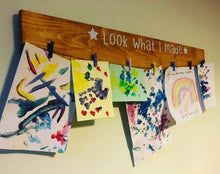 Load image into Gallery viewer, Look What I made Wooden Sign