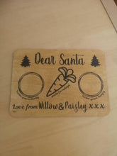 Load image into Gallery viewer, Santa&#39;s Christmas Eve Treat Plate and Milk
