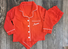 Load image into Gallery viewer, Traditional Red Family Matching Christmas PJs

