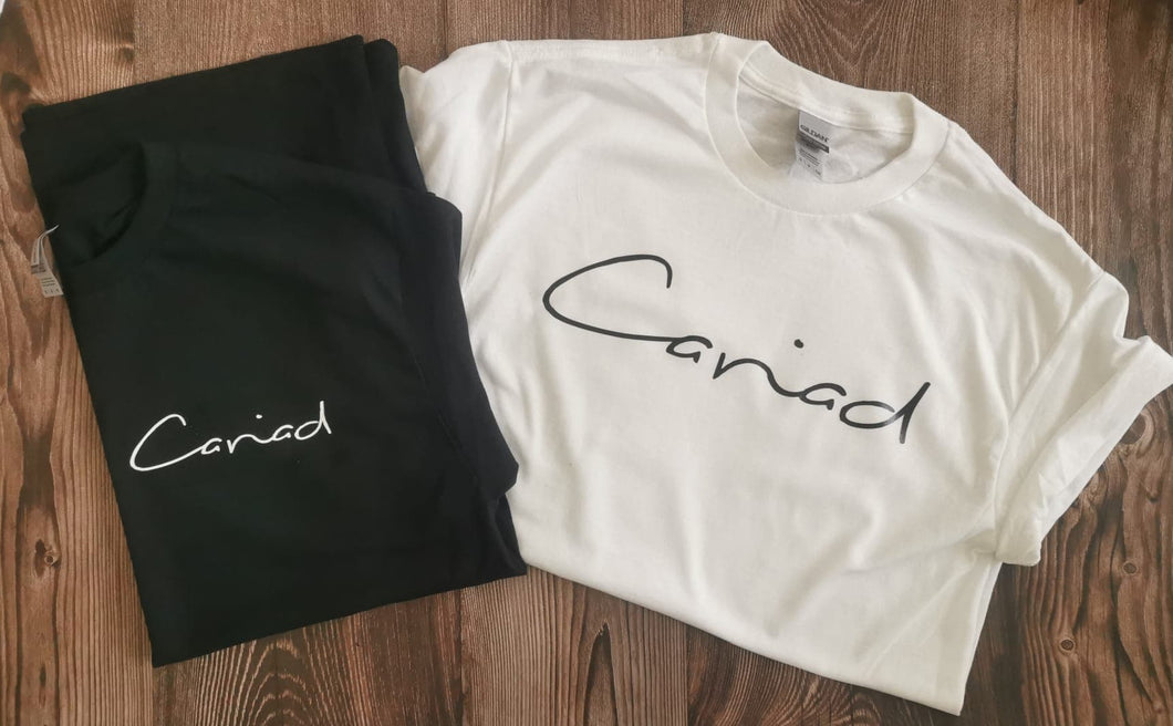 Cariad Group Tshirt White