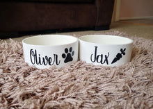 Load image into Gallery viewer, Personalised Pet Bowls
