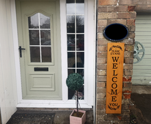 Load image into Gallery viewer, Farmhouse Welcome Sign
