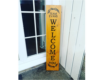 Load image into Gallery viewer, Farmhouse Welcome Sign
