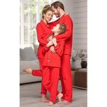 Load image into Gallery viewer, Traditional Red Family Matching Christmas PJs
